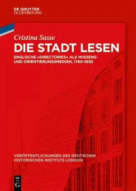 Sasse | Die Stadt lesen | E-Book | www.sack.de