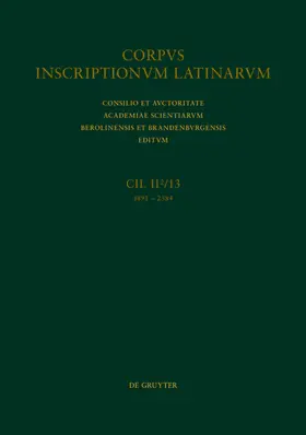 Abascal Palazón / Alföldy |  Pars septentrionalis conventus Carthaginiensis (Titulcia, Toletum, Consabura, Segobriga) | eBook | Sack Fachmedien