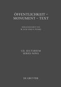 Eck / Funke |  Öffentlichkeit - Monument - Text | eBook | Sack Fachmedien