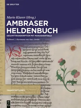 Klarer |  Hartmann von Aue: ‚Iwein‘ | Buch |  Sack Fachmedien