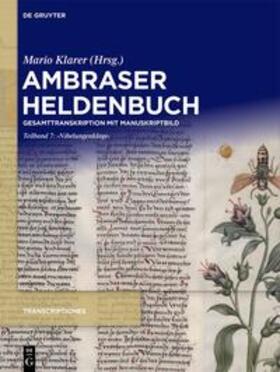 Klarer | ,Nibelungenklage' | Buch | 978-3-11-071895-9 | sack.de
