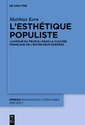 Kern |  L’esthétique populiste | Buch |  Sack Fachmedien