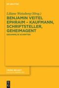 Weissberg |  Benjamin Veitel E.- Kaufmann, Schriftsteller, Geheimagent | Buch |  Sack Fachmedien