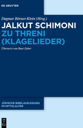 Börner-Klein | Jalkut Schimoni zu Threni (Klagelieder) | E-Book | sack.de
