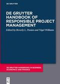Pasian / Williams |  Gruyter Handbook of Responsible Project Management | Buch |  Sack Fachmedien
