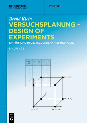 Klein | Versuchsplanung – Design of Experiments | Buch | 978-3-11-072430-1 | sack.de