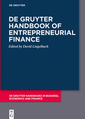 Lingelbach | De Gruyter Handbook of Entrepreneurial Finance | E-Book | sack.de