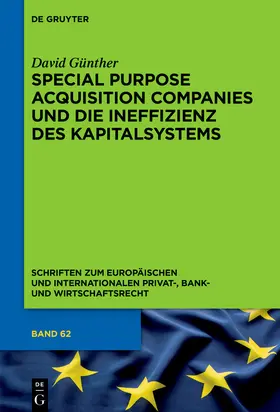 Günther |  Special Purpose Acquisition Companies und die Ineffizienz des Kapitalsystems | eBook | Sack Fachmedien