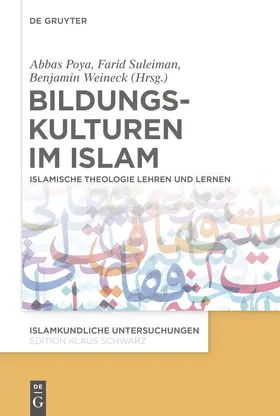 Poya / Suleiman / Weineck |  Bildungskulturen im Islam | eBook | Sack Fachmedien