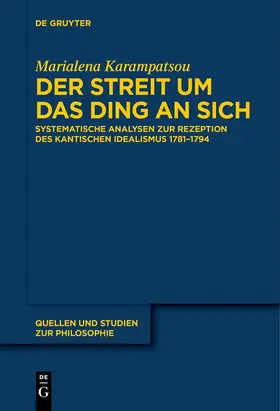 Karampatsou | Der Streit um das Ding an sich | E-Book | sack.de