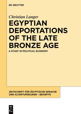 Langer | Egyptian Deportations of the Late Bronze Age | E-Book | sack.de