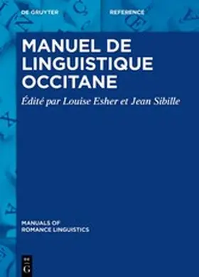 Esher / Sibille | Manuel de linguistique occitane | E-Book | www.sack.de