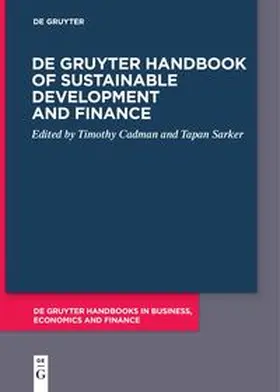 Cadman / Sarker | De Gruyter Handbook of Sustainable Development and Finance | E-Book | sack.de