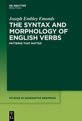 Emonds | The Syntax and Morphology of English Verbs | E-Book | sack.de
