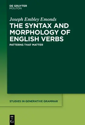Emonds | The Syntax and Morphology of English Verbs | E-Book | www.sack.de