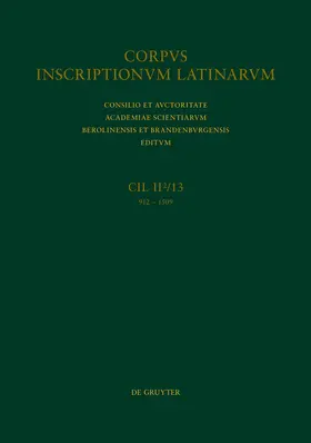 Abascal Palazón / Alföldy / Gimeno Pascual |  Pars media conventus Carthaginiensis (Ager Segobrigensis et oppida a Valeria Ilugonem) | eBook | Sack Fachmedien