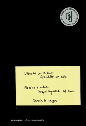 Brottrager |  Wildwuchs und Methode / Macchia e metodo | Buch |  Sack Fachmedien