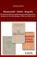 Höpken |  Höpken, W: Wissenschaft - Politik - Biografie | Buch |  Sack Fachmedien