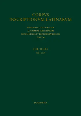 Abascal Palazón / Alföldy / Gimeno Pascual |  Pars media conventus Carthaginiensis (Ager Segobrigensis et oppida a Valeria Ilugonem) | Buch |  Sack Fachmedien