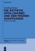 Rempe |  Rempe, K: Ästhetik Apollinaires und der frühen Avantgarde | Buch |  Sack Fachmedien