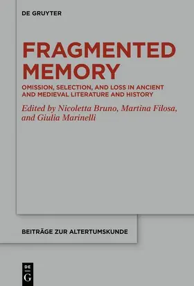 Bruno / Filosa / Marinelli |  Fragmented Memory | eBook | Sack Fachmedien