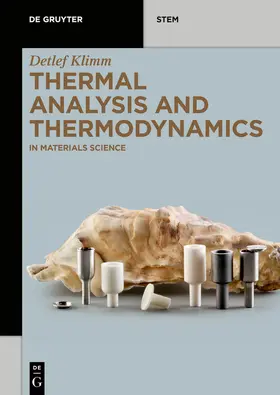Klimm |  Thermal Analysis and Thermodynamics | Buch |  Sack Fachmedien