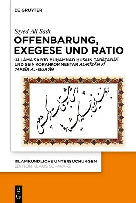 Sadr |  Offenbarung, Exegese und Ratio | eBook | Sack Fachmedien