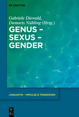 Diewald / Nübling |  Genus – Sexus – Gender | Buch |  Sack Fachmedien