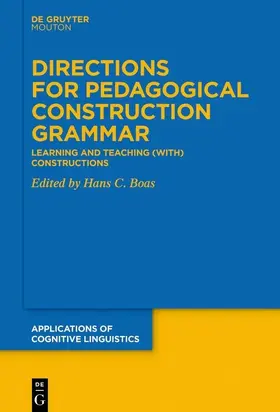 Boas | Directions for Pedagogical Construction Grammar | E-Book | sack.de