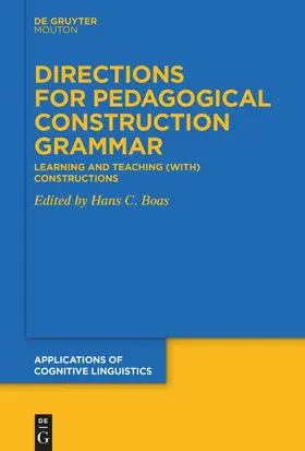Boas | Directions for Pedagogical Construction Grammar | E-Book | sack.de