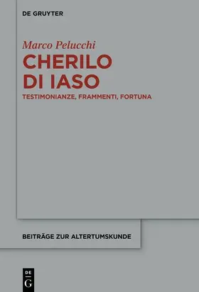 Pelucchi | Cherilo di Iaso | E-Book | www.sack.de