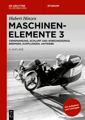 Hinzen |  Maschinenelemente 3 | Buch |  Sack Fachmedien