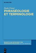 Frassi |  Phraséologie et terminologie | Buch |  Sack Fachmedien