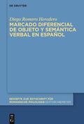 Romero Heredero |  Romero Heredero, D: Marcado diferencial de objeto y semántic | Buch |  Sack Fachmedien