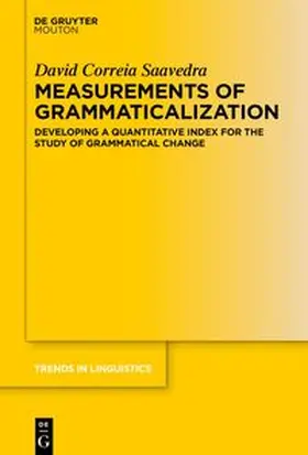 Correia Saavedra |  Measurements of Grammaticalization | eBook | Sack Fachmedien