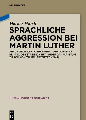 Hundt | Sprachliche Aggression bei Martin Luther | E-Book | www.sack.de