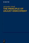 Schall |  The Principle of Unjust Enrichment | Buch |  Sack Fachmedien