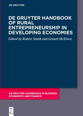 McElwee / Smith |  De Gruyter Handbook of Rural Entrepreneurship in Developing Economies | Buch |  Sack Fachmedien