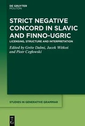 Dalmi / Witkos / Ceglowski | Strict Negative Concord in Slavic and Finno-Ugric | E-Book | sack.de