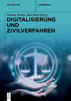 Riehm / Dörr |  Digitalisierung und Zivilverfahren | eBook | Sack Fachmedien