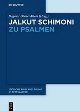 Börner-Klein | Jalkut Schimoni zu den Psalmen | E-Book | www.sack.de