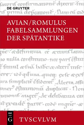 Avian / Romulus / Holzberg |  Fabelsammlungen der Spätantike | eBook | Sack Fachmedien