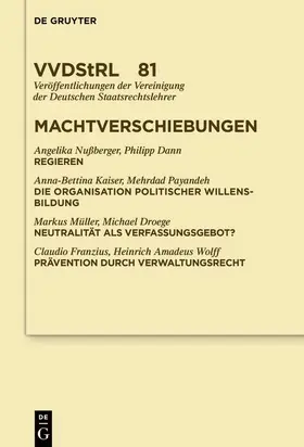 Walter |  Machtverschiebungen | eBook | Sack Fachmedien
