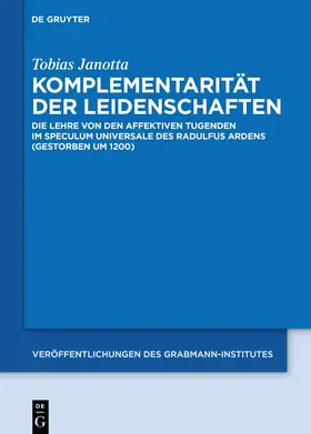 Janotta | Komplementarität der Leidenschaften | Buch | 978-3-11-075764-4 | www.sack.de