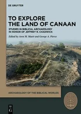 Maeir / Pierce | To Explore the Land of Canaan | E-Book | www.sack.de