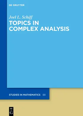 Schiff |  Topics in Complex Analysis | eBook | Sack Fachmedien