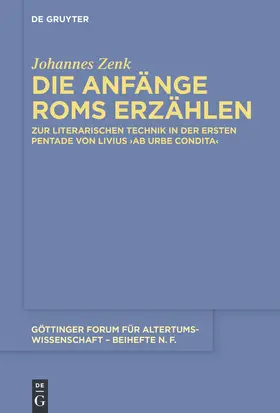 Zenk | Die Anfänge Roms erzählen | E-Book | www.sack.de