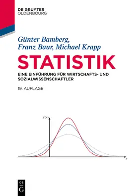 Bamberg / Baur / Krapp |  Statistik | Buch |  Sack Fachmedien