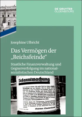 Ulbricht |  Das Vermögen der "Reichsfeinde" | eBook | Sack Fachmedien
