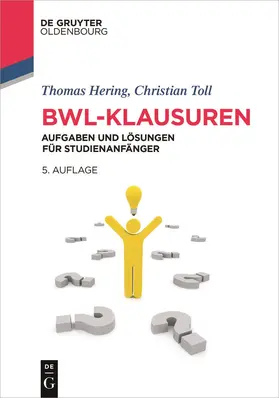 Hering / Toll | BWL-Klausuren | Buch | 978-3-11-076151-1 | sack.de